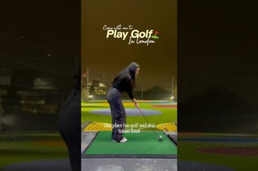 This Place Has Golf⛳+ Desi Italian Food 🍝| London Hidden Experience
