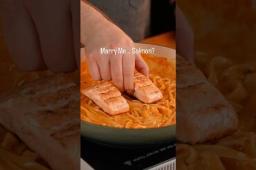 Marry Me Salmon #salmon #dinner #dinnerideas #pastasauce #recipe