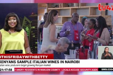 Hundreds attend Italian wine tasting in Nairobi