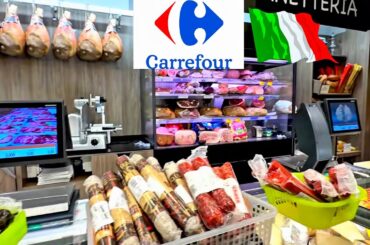 Food Prices in Italy 🇮🇹 Stresa || CARREFOUR || Shopping || Travel Guide