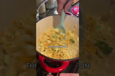 MAC AND CHEESE WITH BROCCOLI #shorts