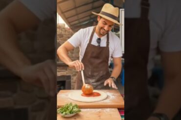 Ciao! Pizza Topping for italian Margherita pizza 🍕 #cooking #food #cookingtourist #margheritapizza