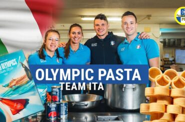 Road to Milano Cortina 2026 | Luge Team Italy Cooks Olympic Pasta Tricolore 🇮🇹❄️