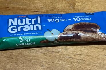 @nutrigrain Bar Apple Cinnamon - Full Review