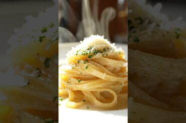 Creamy Fettuccine Alfredo – Classic Italian ComfortAuthentic Fettuccine Alfredo with Parmesan Cream