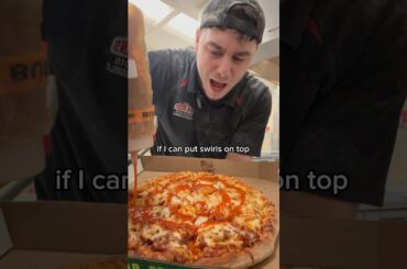 The ULTIMATE BUFFALO CHICKEN PIZZA?!!? #pizza #youtube #shorts #viral #trending #food #viralshort