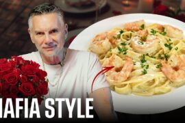 Ex Mob Boss Cooks Authentic Shrimp Alfredo (How to Impress Your Girl)