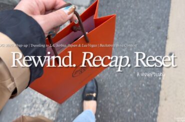 Traveling to LA, Serbia, Japan & Vegas | VLOG: Rewind.Recap.Reset