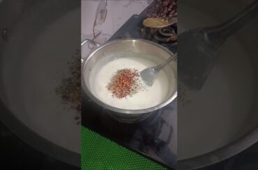 yummy white sauce pasta 🤤🍝 | italian pasta #explore #recipe #shortsfeed