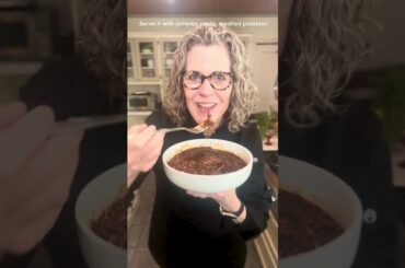 Chef Sandra Italian Pot Roast #food #coldweather #cookathome