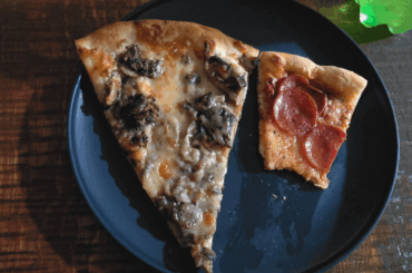 Did take out last night some random place just curious is this too much Mushrooms it was stacked under the cheese too