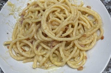 First carbonara attempt