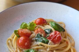 Coulommiers creamy pasta