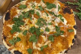 Tikka masala pizza from last night