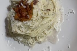 Angel Hair Alla Gricia 🤌