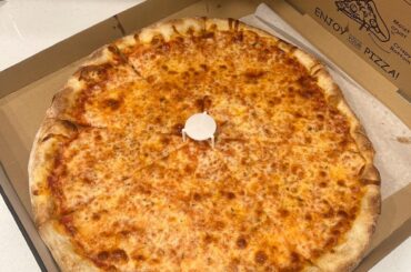 Some chill pizza I ate