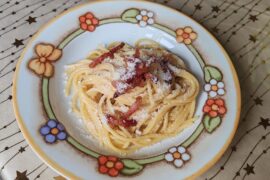 attempt at carbonara