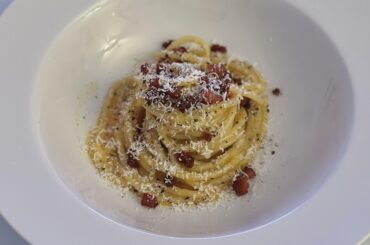 First time in a while doing carbonara