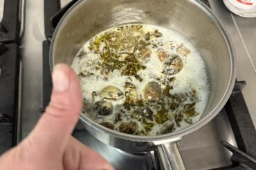 Vongole agioli - family dinner at work