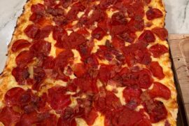 Pepperoni Bacon and Chicken Bacon Ranch