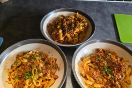 My attempt at Bolognese!