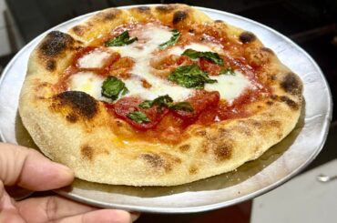 Pizza No. 17. 100% poolish.