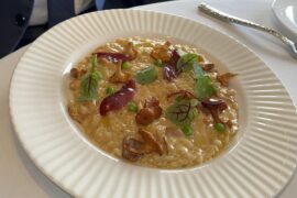 Risotto with chanterelles