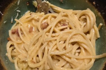 1st time making (real) carbonara