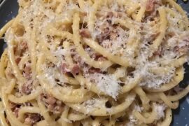 My first carbonara