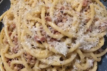 My first carbonara