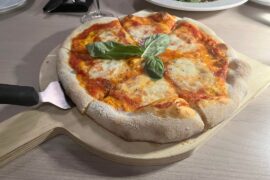 Margarita from a local pizzeria