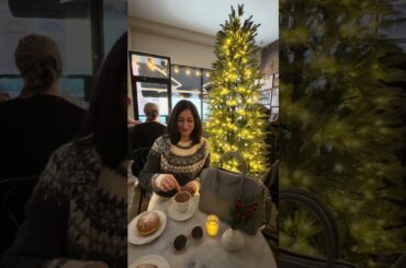 Best hot chocolate in NYC: La Bomboniera #hotchocolate #nycfood #italianfood #chocolate #bomboloni