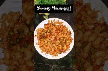 Masala Macaroni Recipe | #recipe #cooking #macaroni #macaronipasta #macaronirecipe #shorts #pasta