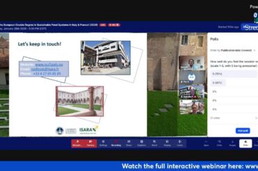 Discover the European Double Degree in Sustainable Food Systems in Italy & France!