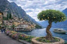 This Italian Village Sits Between Cliffs and Lake Garda — The Lemon Village