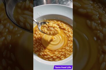 Milan, Italy –  Risotto | Cream Wave #Risotto #ItalianFood #Creamy #Macro