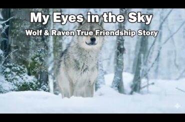 My Eyes in the Sky Wolf & Raven True Friendship Story | Emotional Song