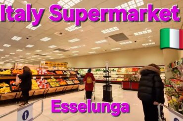 Esselunga Shopping Experience: Why This is the BEST Grocery Store in Italy 🇮🇹