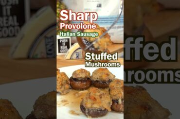 Make your own sausage  🔑  best Stuffed mushrooms #stuffedmushrooms #italiancooking #homecooking