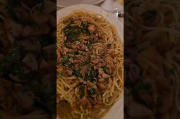 The Best Family Style Italian Food Eatery in NYC! Carmines! #shorts