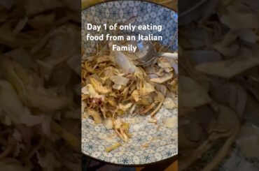 First Day Eating ONLY Italian Family Food in Milano! 🇮🇹 Day 1 Challenge