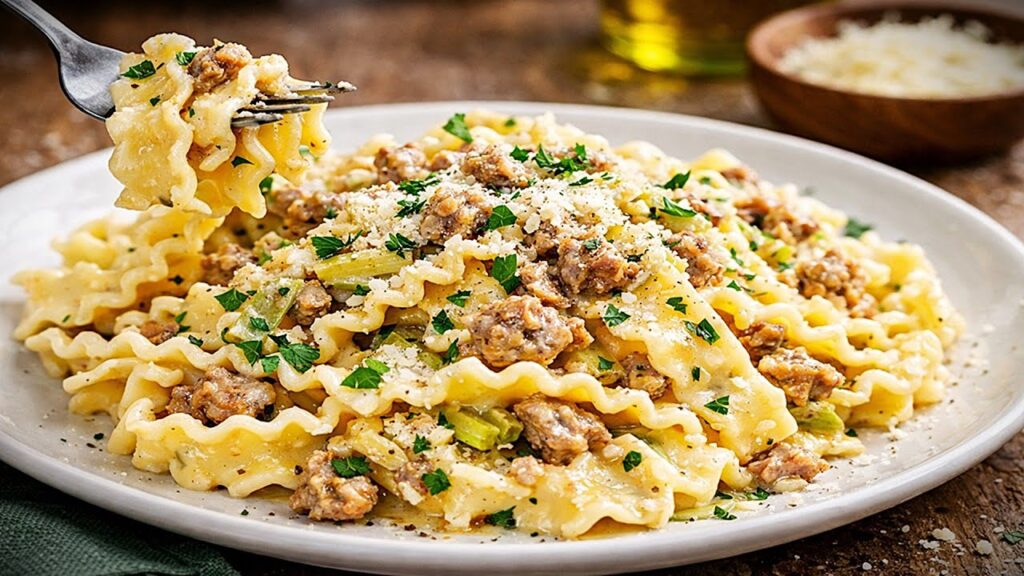 Creamy Italian Sausage Pasta Recipe That’s Unreal