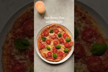 Virale High-Protein-Pizza mit Hüttenkäse 🍕