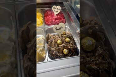 Italian Milano Gelato Madness! 🇮🇹🍦#food #ytshorts #shorts #travel #italy