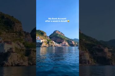 Worth every penny? Amalfi Coast reality check ❤️ #amalficoast #travelreality #italy