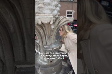 Jantando água na Itália