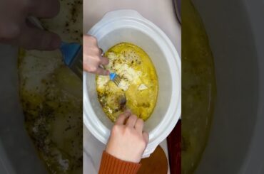 Crockpot Italian Chicken 🍗