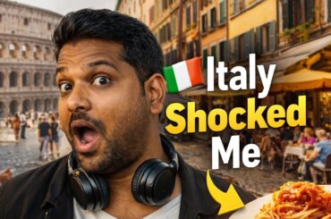 **Exploring Italy as an Asian 🇮🇹 | Culture Shock, Food & Real Travel Experience**