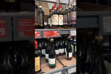 Wine and spirits are so much more expensive in Canada and US that its pretty much open bar in Italy