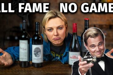 Celebrity Wines: Good, Bad or Just Famous? (Blind Test)